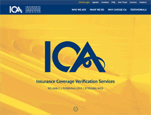 Tablet Screenshot of icaprogram.com